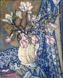 PIETRO MARUSSIG - Vaso di fiori