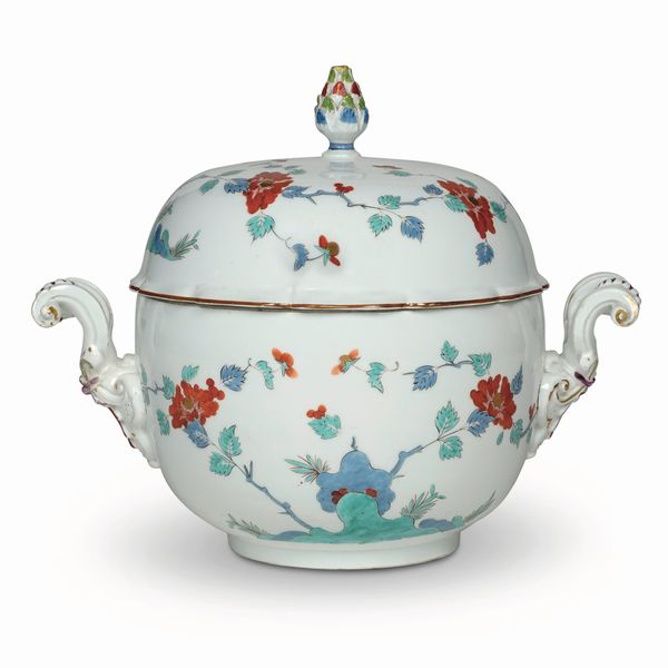 Zuppiera<BR>Meissen, 1735-1740<BR>  - Asta Maioliche e Porcellane da Collezione - Associazione Nazionale - Case d'Asta italiane