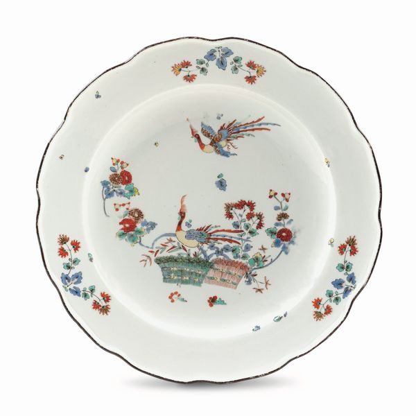 Piatto<BR>Meissen, 1740 circa<BR>  - Asta Maioliche e Porcellane da Collezione - Associazione Nazionale - Case d'Asta italiane