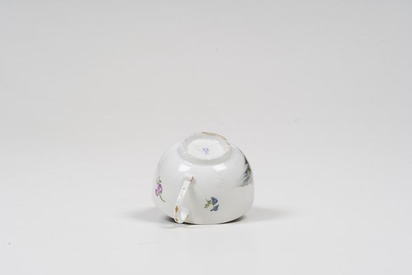 Tazza con piattino<BR>Meissen, 1745 circa<BR>  - Asta Maioliche e Porcellane da Collezione - Associazione Nazionale - Case d'Asta italiane