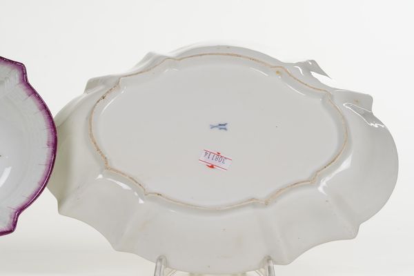 Coppia di piatti<BR>Meissen, 1760 circa<BR>  - Asta Maioliche e Porcellane da Collezione - Associazione Nazionale - Case d'Asta italiane