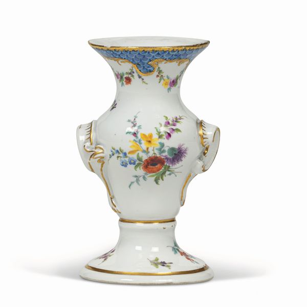 Piccolo vaso<BR>Meissen, 1763-1774<BR>  - Asta Maioliche e Porcellane da Collezione - Associazione Nazionale - Case d'Asta italiane