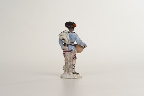 Rara figurina <BR>Meissen, 1750 circa<BR>  - Asta Maioliche e Porcellane da Collezione - Associazione Nazionale - Case d'Asta italiane