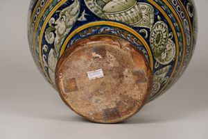 Boccia<BR>Faenza, 1550-1570 circa<BR>  - Asta Maioliche e Porcellane da Collezione - Associazione Nazionale - Case d'Asta italiane