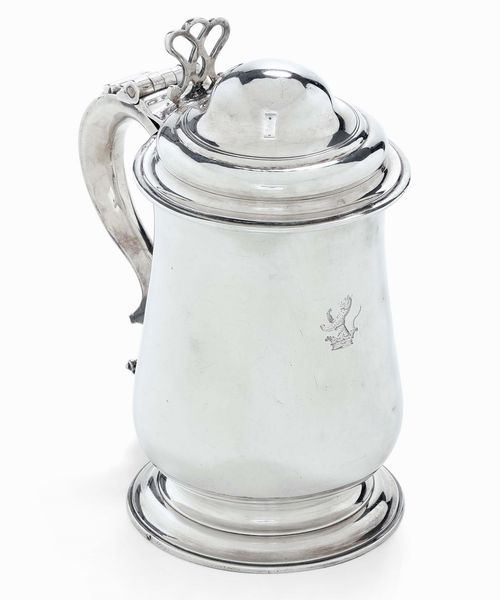 Tankard. Londra, 1770. Argentiere William Cripps  - Asta Argenti da collezione | Antichi - Associazione Nazionale - Case d'Asta italiane