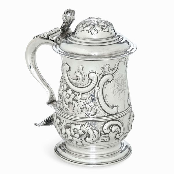 Tankard. Londra, 1776. Argentiere William Priest & James Priest  - Asta Argenti da collezione | Antichi - Associazione Nazionale - Case d'Asta italiane