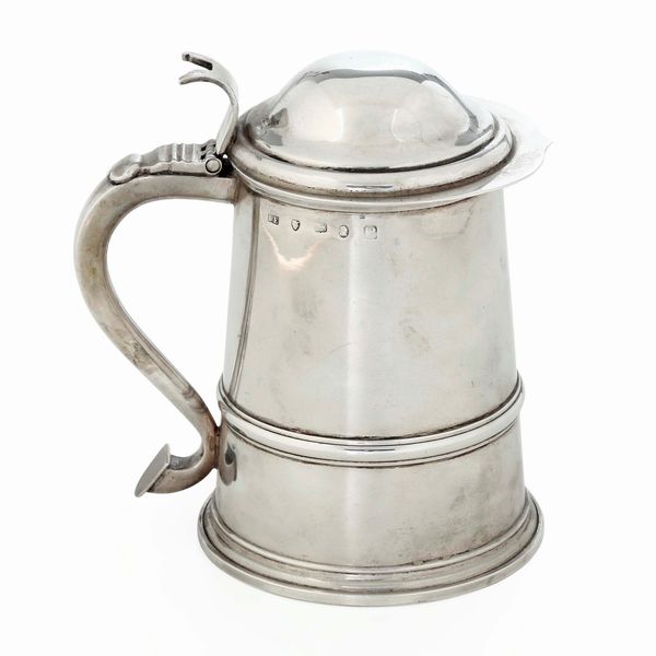 Tankard. Londra, 1810. Argentiere John Edward III  - Asta Argenti da collezione | Antichi - Associazione Nazionale - Case d'Asta italiane