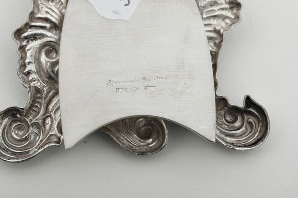 Tre segnaposto. Maison Gianmaria Buccellati. Italia, XX-XXI secolo. Argentiere Clementi, Bologna  - Asta Argenti da collezione | Antichi - Associazione Nazionale - Case d'Asta italiane