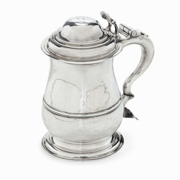 Tankard. Londra 1748. Argentiere Richard Bale.  - Asta Argenti da collezione | Antichi - Associazione Nazionale - Case d'Asta italiane