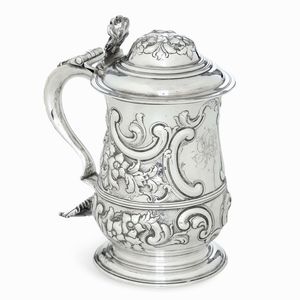 Tankard. Londra, 1776. Argentiere William Priest & James Priest  - Asta Argenti da collezione | XX secolo - Associazione Nazionale - Case d'Asta italiane