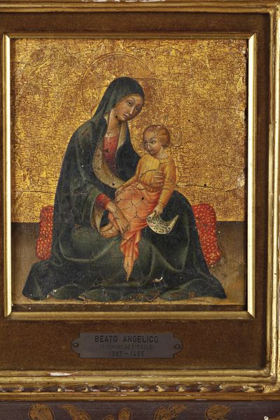 SANO DI PIETRO : Madonna dell'umilt  - Asta Old Masters - Associazione Nazionale - Case d'Asta italiane