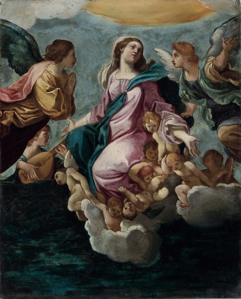 Ludovico Carracci : Assunzione della Vergine  - Asta Old Masters - Associazione Nazionale - Case d'Asta italiane