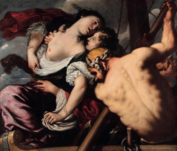 Antonio Zanchi : Il ratto di Elena  - Asta Old Masters - Associazione Nazionale - Case d'Asta italiane