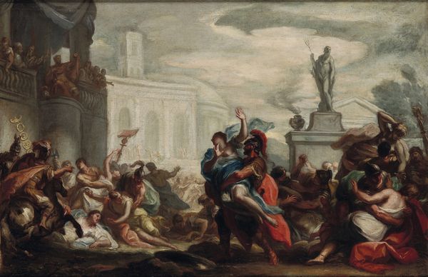 Girolamo Brusaferro : Ratto delle Sabine  - Asta Old Masters - Associazione Nazionale - Case d'Asta italiane