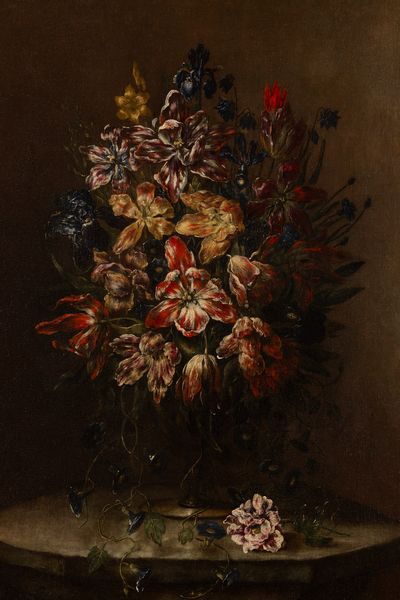 Mario Nuzzi detto Mario dei Fiori : Vaso di fiori morenti  - Asta Old Masters - Associazione Nazionale - Case d'Asta italiane