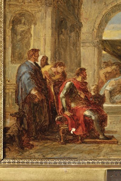 Vincenzo Camuccini : Condottiero al cospetto del doge  - Asta Old Masters - Associazione Nazionale - Case d'Asta italiane