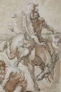 Vincenzo Camuccini : Conversione di San Paolo  - Asta Old Masters - Associazione Nazionale - Case d'Asta italiane