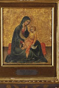 SANO DI PIETRO : Madonna dell'umilt  - Asta Old Masters - Associazione Nazionale - Case d'Asta italiane