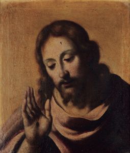 Matteo Rosselli, Attribuito a : Cristo benedicente  - Asta Old Masters - Associazione Nazionale - Case d'Asta italiane