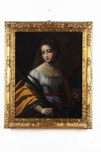 Ippolito Scarsella detto lo Scarsellino : Santa Lucia  - Asta Old Masters - Associazione Nazionale - Case d'Asta italiane