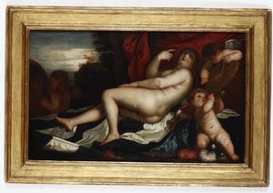 Alessandro Varotari detto il Padovanino : Il risveglio di Venere  - Asta Old Masters - Associazione Nazionale - Case d'Asta italiane