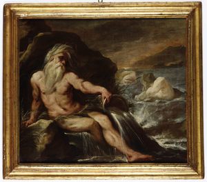 Luca Giordano : Peneo  - Asta Old Masters - Associazione Nazionale - Case d'Asta italiane