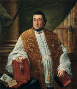 Alessandro Longhi - Ritratto del reverendo Giovanni Picardi