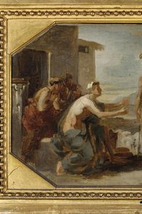 Vincenzo Camuccini : Ecuba e Paride  - Asta Old Masters - Associazione Nazionale - Case d'Asta italiane