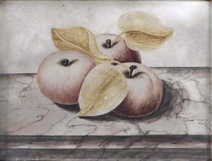 Octavianus Monfort (attivo in Piemonte nel XVII secolo), Attribuito a : Nature morte con composizioni di frutta  - Asta Old Masters - Associazione Nazionale - Case d'Asta italiane