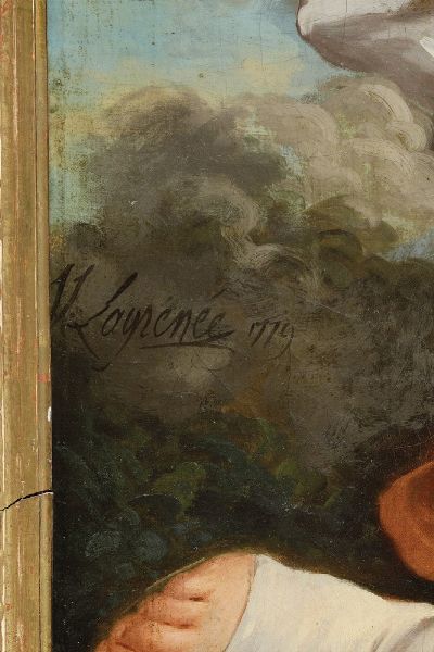 Louis Jean François Lagrenée : Venere e Adone  - Asta Disegni Antichi - Associazione Nazionale - Case d'Asta italiane