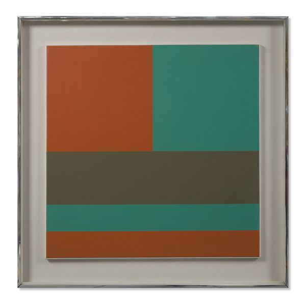 GRAESER CAMILLE (1892 - 1980) : ORANGE PLUS GRUN, 1965/68  - Asta Asta 463 | ARTE MODERNA E CONTEMPORANEA Tradizionale - Associazione Nazionale - Case d'Asta italiane