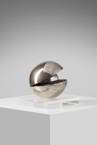 POMODORO ARNALDO (n. 1926) : ROTANTE CON SFERA INTERIORE, 1968  - Asta Asta 463 | ARTE MODERNA E CONTEMPORANEA Tradizionale - Associazione Nazionale - Case d'Asta italiane