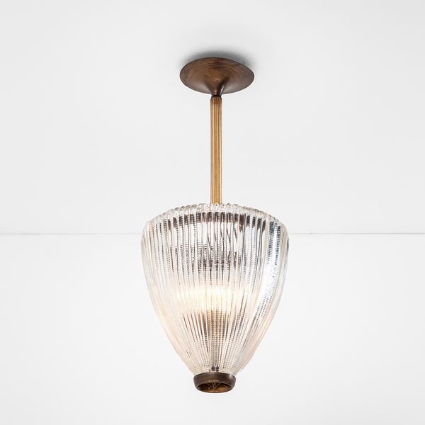 Carlo Scarpa : Lampada a sospensione mod. 5301.  - Asta Fine Design - Associazione Nazionale - Case d'Asta italiane