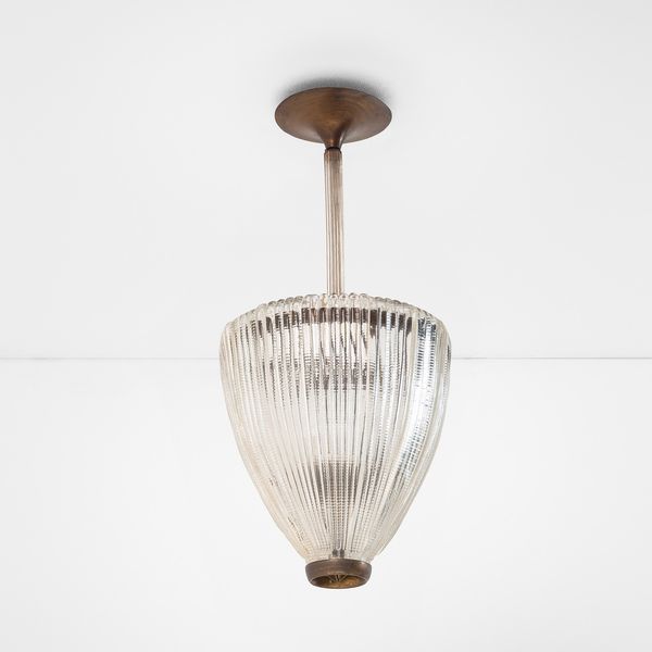 Carlo Scarpa : Lampada a sospensione mod. 5301.  - Asta Fine Design - Associazione Nazionale - Case d'Asta italiane