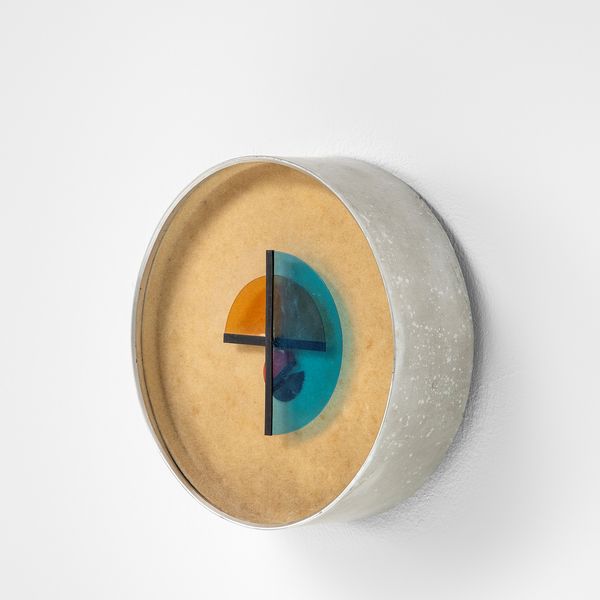 BRUNO MUNARI : Orologio da parete mod. L'ora X.  - Asta Fine Design - Associazione Nazionale - Case d'Asta italiane