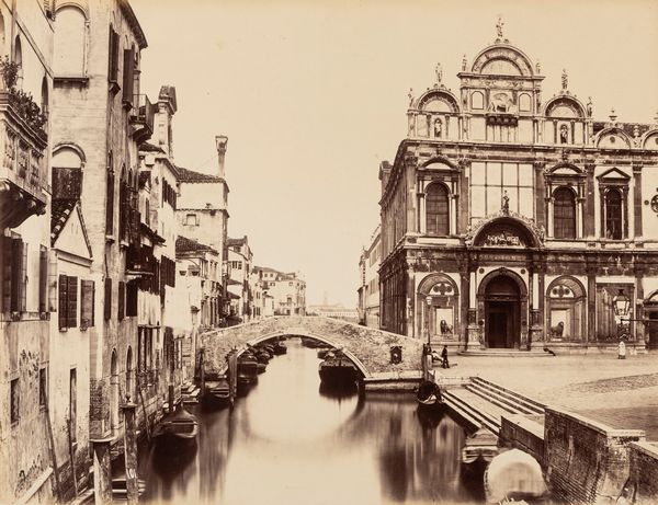 Carlo Naya : Venezia, Canale dell'Ospitale Civile  - Asta Fotografia: Under 1K - Associazione Nazionale - Case d'Asta italiane