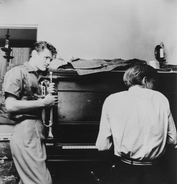 William Claxton : Chet Baker, Jam Session, Pasadena  - Asta Fotografia: Under 1K - Associazione Nazionale - Case d'Asta italiane