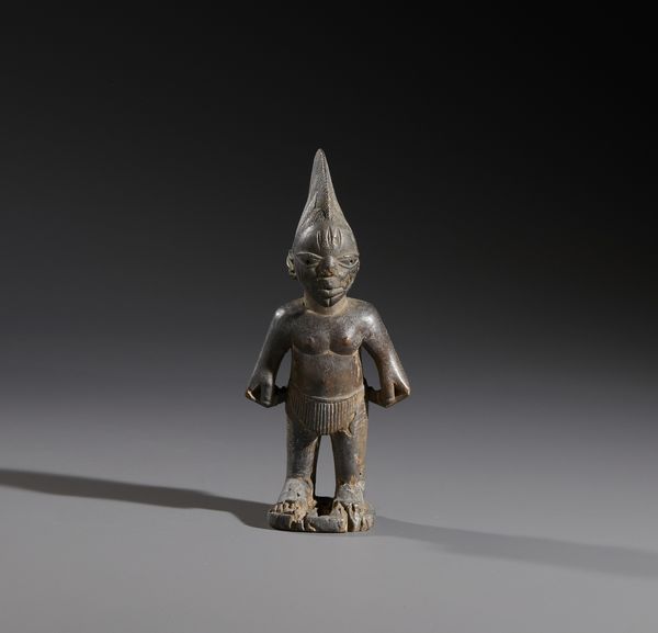 Scultura gemello Ibeji singola. Yoruba - Nigeria.  - Asta Asta 464 | WUNDERKAMMER, CURIOSITIES & ETNOGRAFICA - GENIUS & ART Online - Associazione Nazionale - Case d'Asta italiane