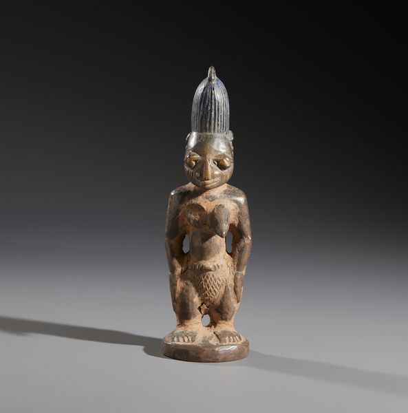 Scultura gemello Ibeji singola. Yoruba - Nigeria.  - Asta Asta 464 | WUNDERKAMMER, CURIOSITIES & ETNOGRAFICA - GENIUS & ART Online - Associazione Nazionale - Case d'Asta italiane