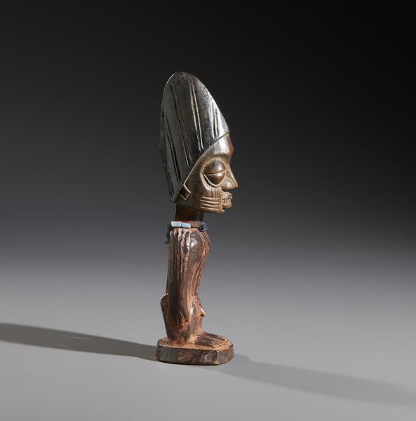 Scultura gemello Ibeji singola. Yoruba - Nigeria.  - Asta Asta 464 | WUNDERKAMMER, CURIOSITIES & ETNOGRAFICA - GENIUS & ART Online - Associazione Nazionale - Case d'Asta italiane