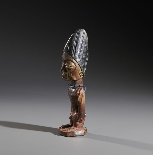 Scultura gemello Ibeji singola. Yoruba - Nigeria.  - Asta Asta 464 | WUNDERKAMMER, CURIOSITIES & ETNOGRAFICA - GENIUS & ART Online - Associazione Nazionale - Case d'Asta italiane