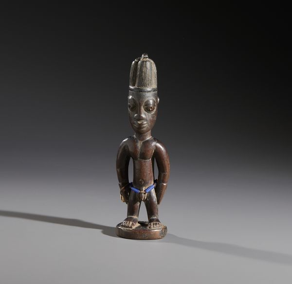 Scultura gemello Ibeji singola. Yoruba - Nigeria.  - Asta Asta 464 | WUNDERKAMMER, CURIOSITIES & ETNOGRAFICA - GENIUS & ART Online - Associazione Nazionale - Case d'Asta italiane