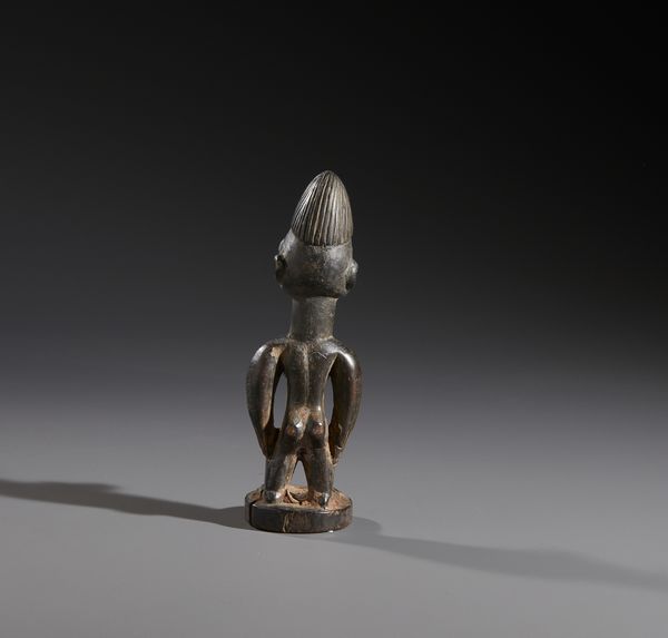 Scultura gemello Ibeji singola. Yoruba - Nigeria.  - Asta Asta 464 | WUNDERKAMMER, CURIOSITIES & ETNOGRAFICA - GENIUS & ART Online - Associazione Nazionale - Case d'Asta italiane