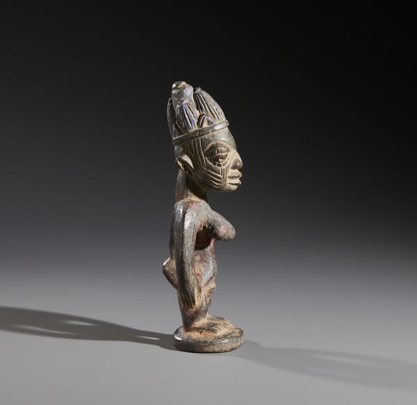 Scultura gemello Ibeji singola. Yoruba - Nigeria.  - Asta Asta 464 | WUNDERKAMMER, CURIOSITIES & ETNOGRAFICA - GENIUS & ART Online - Associazione Nazionale - Case d'Asta italiane