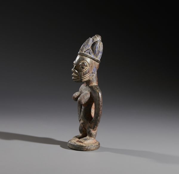 Scultura gemello Ibeji singola. Yoruba - Nigeria.  - Asta Asta 464 | WUNDERKAMMER, CURIOSITIES & ETNOGRAFICA - GENIUS & ART Online - Associazione Nazionale - Case d'Asta italiane