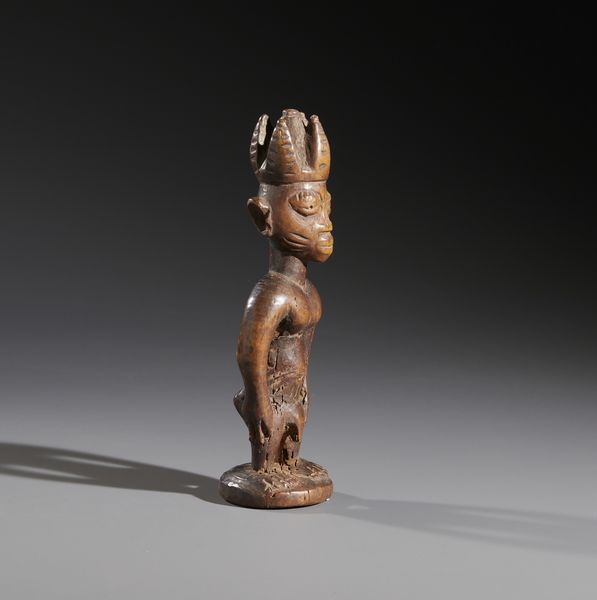 Scultura gemello Ibeji singola. Yoruba - Nigeria.  - Asta Asta 464 | WUNDERKAMMER, CURIOSITIES & ETNOGRAFICA - GENIUS & ART Online - Associazione Nazionale - Case d'Asta italiane