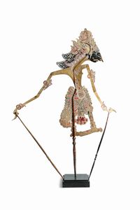 Collezione di marionette indonesiane. Indonesia, met del XIX sec.  - Asta Asta 464 | WUNDERKAMMER, CURIOSITIES & ETNOGRAFICA - GENIUS & ART Online - Associazione Nazionale - Case d'Asta italiane