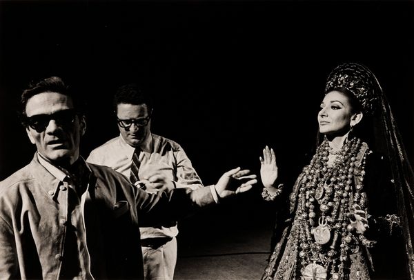 TAZIO SECCHIAROLI : Pier Paolo Pasolini e Maria Callas  - Asta Fotografia - Associazione Nazionale - Case d'Asta italiane