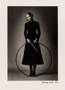 Jeanloup Sieff - Barbara, robe Yves Saint Laurent, Vogue, Paris