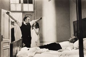 TAZIO SECCHIAROLI - Federico Fellini, Sandra Milo e Marcello Mastroianni